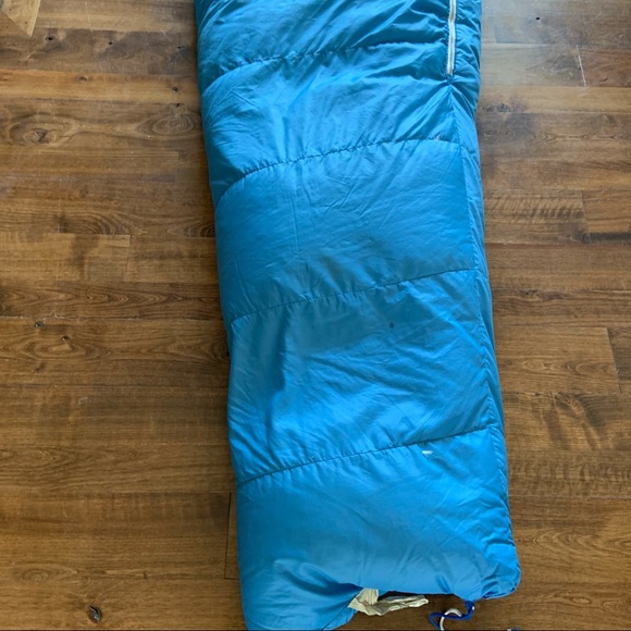 Vintage Pioneer Brand Blue Sleeping Bag Trail Pak - Picture 6 of 13